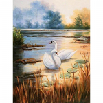 Uus 5D DIY Teemantmaaling Luik Teemanttikandid Loomade Ristpistes Scenery T&auml;isruudukujuline &uuml;mmargune puur K&auml;sit&ouml;&ouml; Kodukaunistuse kingitus Full Round 15x20CM