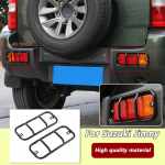 Auto tagumiste udutulede kate metallist udutulede kaitse 2007-2017 Suzuki Jimny tarvikud, must, 2tk must