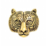 Blucome 2022 Fashion Tiger Zodiac Animal Corsage naistele Meeste &uuml;likond kampsun n&ouml;&ouml;pn&otilde;elad uusaasta kingitused kuld