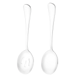 2 tk salati serveerimislusika komplekt roostevabast terasest supilusikas Kurn lusikas &otilde;htus&ouml;&ouml;giks majapidamises avalikud s&ouml;&ouml;gin&otilde;ud k&ouml;&ouml;gin&otilde;ud h&otilde;be