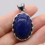 Looduslikust kivist ripats ovaalne roosa kvarts amet&uuml;st opaal malahhiit lapis lazuli ahhaat roheline aventuriini v&otilde;lusid ehete valmistamiseks DIY kaelakee tarvikud 20x30mm