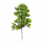 1 tk plastist v&otilde;ltsitud kunstlik m&auml;nd-k&uuml;pressitaim Bonsai Garden Home Office Decor roheline