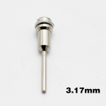 10 tk 1/8 1/4 saetera tornivarras Dremeli veski &uuml;hendusvarda p&ouml;&ouml;rleva tarviku pikendusvarras 10pc 3.17mm