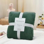 14 v&auml;rvi Pehmed soojad flanelltekid vooditele T&auml;isroosa sinine korallifliis naaritsast diivani kate Voodikate kohevad ruudulised tekid 150x200cm tumeroheline v&auml;rv