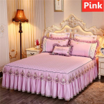 KUUM paksu tepitud voodimadratsi kate elastse ribaga libisemiskindlad voodikatted &otilde;hku l&auml;bilaskvad voodipesu King Queen voodiga voodilina bed skirt 150x200cm