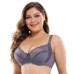 38-46 Plus Size Fashion naiste lilleline pits-k&auml;ehoidja Seksikas &uuml;li&otilde;huke s&uuml;gav V rinnahoidja voodrita Push Up rinnahoidja alustraat &uuml;li&otilde;huke naistepesu 42/95D