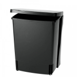 Brabantia sisseehitatud ristk&uuml;likukujuline pr&uuml;gikast 10L (Must)
