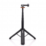 VRIG TP-08 spordikaamera Selfie Stick Statiivi alus alumiiniumsulamist, max 51 cm/20,1 tolli. K&otilde;rgus must