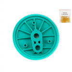 EGE683 tagumise klaasipuhasti mootori remondik&auml;ik 64,5 mm l&auml;bim&otilde;&otilde;duga hambad 105 Ford Transit Tourneo Connect MK1 jaoks