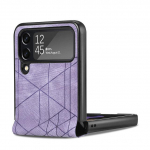 &Otilde;huke kaitsva kokkupandava disainiga nahk&uuml;mbris Samsung Galaxy Z Flip4 5g Flip 4 Zflip4 libisemiskindla kaitsekatte Funda jaoks for Samsung Z Flip 4 must