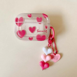 Ins Sweet Love Red Heart v&otilde;tmehoidja Imd Jane k&otilde;rvaklappide &uuml;mbris Apple Airpod 1 2 Pro 2nd 3 juhtmevaba Bluetoothi ​​laadimiskarbi kate jaoks For Airpods 1 2