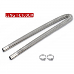 60cm 100cm 120cm 150cm 200cm 250cm 300cm &otilde;hkdiisel seisuk&uuml;tteseade roostevabast terasest v&auml;ljalasketoru toru gaasi ventilatsiooni voolik auto veoauto kaubik