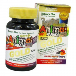 Multivitamiinid lastele, Animal Parade Gold Laste Multi, Nature's Plus 60 tab Cherry (36375027) 60tab Cherry