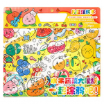 &Otilde;rn paksendatud isetegemine, sile pind loomamustrilised lapsed akvarelljoonistused v&auml;rvimisraamat kirjatarvete varustus maalimine 1pc roosa