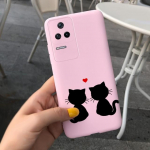 Xiaomi Poco F4 &uuml;mbrise jaoks Cute Alien Cartoon Coque, pehme silikoonist TPU telefoni&uuml;mbris Xiaomi Poco F4 GT PocoF4 Capa p&otilde;rutuskindla Coque jaoks Xiaomi Poco F4