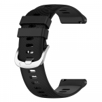 Silikoonrihm Garmin Forerunner 255 255S 265S 265 nutikella rihm Garmin Venu 2 2S Vivoactive 4 4S jaoks 22mm (Forerunner 255 265) must