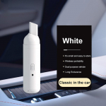1tk autopuhastust&ouml;&ouml;riistad kaasaskantav mini-USB-tolmuimeja pihuarvuti lauatolmuimeja auto v&auml;iketolmuimeja autotarvikud XYZ valge