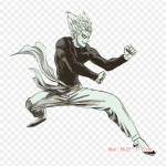 Garou One Punch Man Tapeet Saitama One Punch Man Triikraud on plaastrid isetegemiseks Soojus&uuml;lekande riided Termo&uuml;lekande kleebised Dekoratsioon Tr&uuml;kkimine