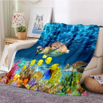Ookeani delfiinimustriline tekk 3D-prinditud tekk soe pehme vooditekk elutuba magamistoa diivan tekk Viskatekid 150x180cm