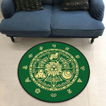 Zelda &uuml;mmargune vaip M&auml;ng Tooli vaip 3D klassikaline multikas &uuml;mmargune matt Lastetoa kujundus Elutoa magamistoa lastevaip Diameter 60cm