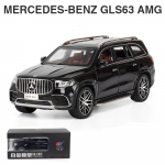 1/24 skaalaga survevalatud automudel Benz GLS63 AMG sulamist kogutav tagasit&otilde;mmatav m&auml;nguauto valguse ja heliga m&auml;ngus&otilde;idukiga t&auml;iskasvanud poistele kingitus 1/24-21x8.5x7.5cm must