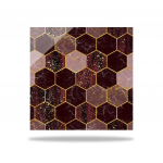 10 tk Luksuslik kuusnurkne l&auml;ikiv plaadikleebis K&ouml;&ouml;k Backsplash &Otilde;likindel vannituba Veekindel kodukaunistused Seinakleebised Peel Stick Kunstimaaling 30*30cmX10Pcs