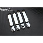 Nissan March Micra K12 2003 - 2010 jaoks Nissan CUBE Z11 2002 -2008 jaoks Livina 2007 - 2013 jaoks Kroomitud s&uuml;sinikkiust auto uksek&auml;epide handle no button black