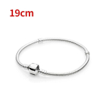 Originaalne Sterling 19cm H&otilde;bedane Madu Kett K&auml;ev&otilde;ru Turvaline S&uuml;damega Kinnis Helmed Amuletid K&auml;ev&otilde;ru Naistele DIY Ehted 19cm white