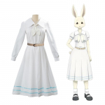 Anime Cos BEASTARS Haru J&auml;nes L&uuml;hikeste Varrukatega Pikkade Varrukatega Cosplay Halloweeni J&otilde;ulupeo Komplektid &Uuml;htlased Kost&uuml;&uuml;mid Uus L