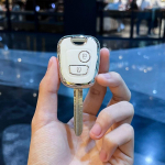 Uus TPU auto kaugjuhtimispuldi v&otilde;tme&uuml;mbrise kate Peugeot 106 107 206 207 306 307 406 407 jaoks Citroen C1 C4 Protector Accessories jaoks Key Case valge