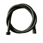 1,5 M 2M PVC k&otilde;rgsurve PVC sile du&scaron;ivoolik vanni jaoks k&auml;eshoitava du&scaron;ipea painduv voolik G1/2 universaalne liides 1.5M must