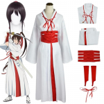 Anime Jigoku Raku Yamada Asaemon Sagiri Cospaly Asaemoni vormiriietus Kimono Parukas Topid Kuldid &uuml;likond Halloweeni peor&otilde;ivad kost&uuml;&uuml;mid L-(Costume+Wig)