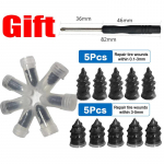 10/20/30 tk autode mootorrataste vaakumrehvide parandusnaelad veoauto t&otilde;ukeratta jalgratta rehvi torkeparandust&ouml;&ouml;riistad kummist metallist naelad tarvikud 10Pcs Mix