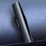 Auto ohutushaamer Auto &Uuml;he sekundi jooksul purunenud aken Multifunktsionaalne pressitav l&ouml;&ouml;k klaasi purustamiseks Praktiline v&auml;ike tulekahju t&ouml;&ouml;riist 8.8cm&times;2cm&times;2cm must