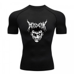 Anime Berserk Guts Meeste kompressioons&auml;rk Fitness Sport Jooksmine Tight J&otilde;usaalis&auml;rgid Topid Tee Suvine S