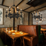 Kanepik&ouml;iega ripplamp Retro nostalgiline loominguline ja isikup&auml;rastatud rauast kunstirestorani t&ouml;&ouml;stusstiilis valgusti 6 headlights