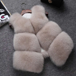 Talvine uus Korea karusnahast vest naiste mood vabaaja rebase karusnahast l&uuml;hike kasukas XXXL