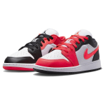 Air Jordan 1 Low SE GS Erinevad Infrapuna Laste Tossud Valge Infrapuna-23 Must FB4420-616 38.5