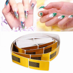 Golden Nail Art Tips pikendusvormide juhend Prantsuse akr&uuml;&uuml;liga UV-geelmanik&uuml;&uuml;r 20pcs