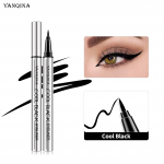 YANQINA Cool Black Eyeliner Pen kiiresti kuivav veekindel meik, Not Smudge Eyeliner, First Scholar meik 1pcs