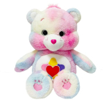 Care Bears True Heart Bear nukk suur, segav&auml;rvidega, 45 cm, populaarsed m&auml;nguasjad Korea lastele pink