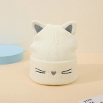 Kevads&uuml;gisene soe m&uuml;ts v&auml;ikelapsele Kawaii kassi nokam&uuml;ts lastele poisile t&uuml;drukule soe elastne beebim&uuml;ts 1-5-aastastele riietele Aksessuaarid
