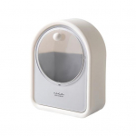 Seinale kinnitatav &uuml;mberp&ouml;&ouml;ratav hoiukarp Punch-free kleepuv kosmeetikavahend, vatitikuga hoidik, koduvarustus roheline