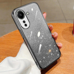 Fashion Plating Gradient Glitter Case Xiaomi Mi 14 13 Pro 12 11 Lite 11T Redmi Note 12 Pro 12S 11 11S silikoonist tagakaas Xiaomi Mi 11 must