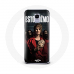 &Uuml;mbris Samsung Galaxy A8 2018 La Casa De Papel Estocolmo jaoks