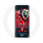 &Uuml;mbris Samsung Galaxy A10 Vormel 1 Sebastian Vetteli F1 juhile, punane