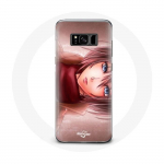 &Uuml;mbris Samsung Galaxy S8 Plus Mikasa Ackerman Attack on Titan Anime Jaapani seeria jaoks