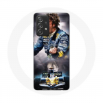 &Uuml;mbris Samsung Galaxy A52 vormel 1 Fernando Alonso F1 draiveri jaoks