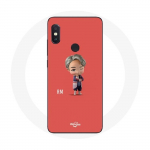 &Uuml;mbris Xiaomi Redmi Note 5 Pro BTS TinyTAN Animation RM jaoks