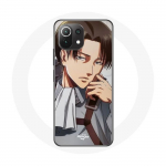 Coque pour Xiaomi Mi 11 Lite Attaque des Titans Levi Ackerman Manga